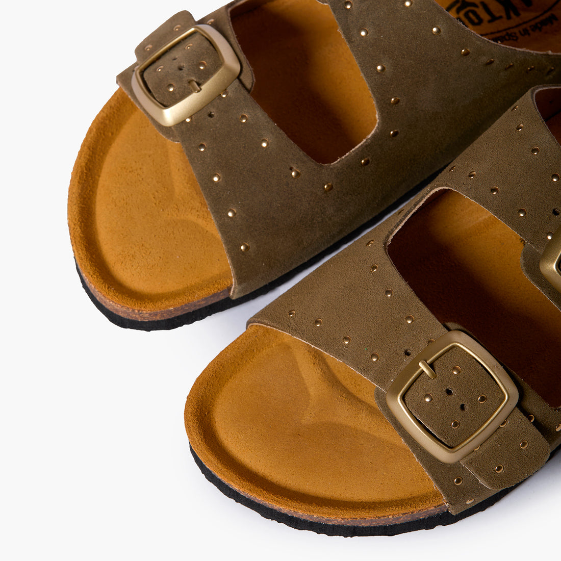 Formentera Square Light Khaki Afelpado